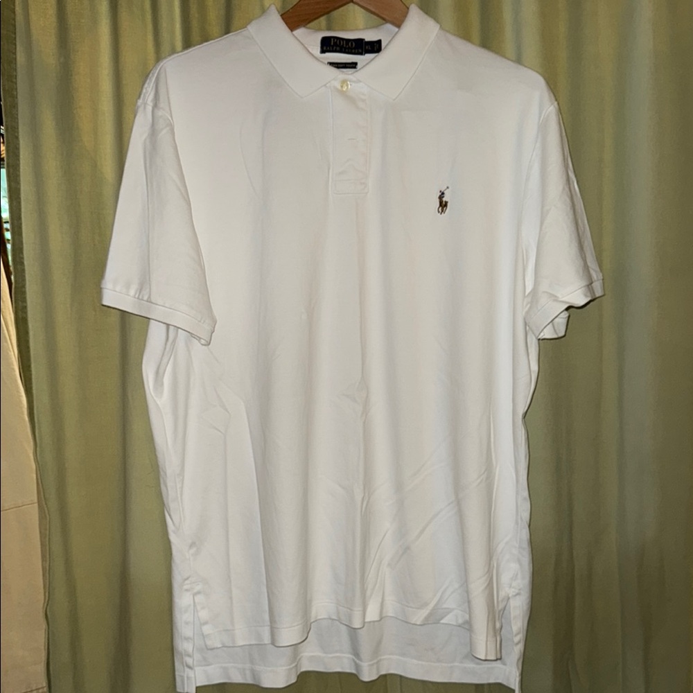 Polo Ralph Lauren Men’s XL Classic White Polo Shirt
